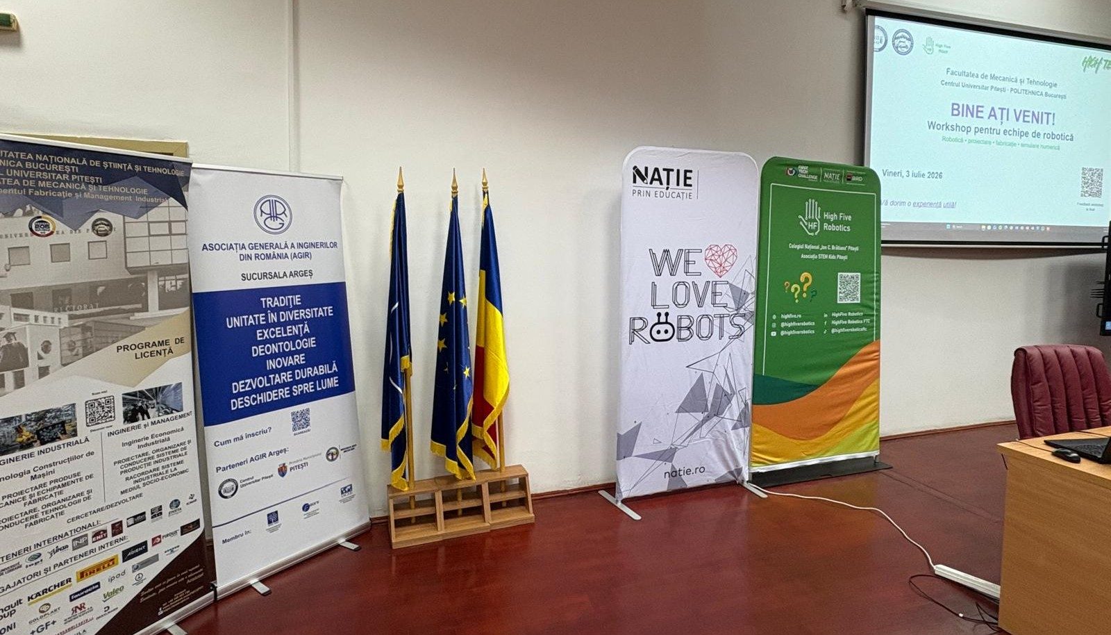 AGIR – Sucursala Argeș, alături de tinerii pasionați de tehnologie la Workshopul HIGH TECH