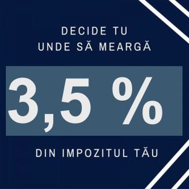 FII ALĂTURI DE AGIR CU 3,5% DIN IMPOZITUL DEJA PLĂTIT LA STAT