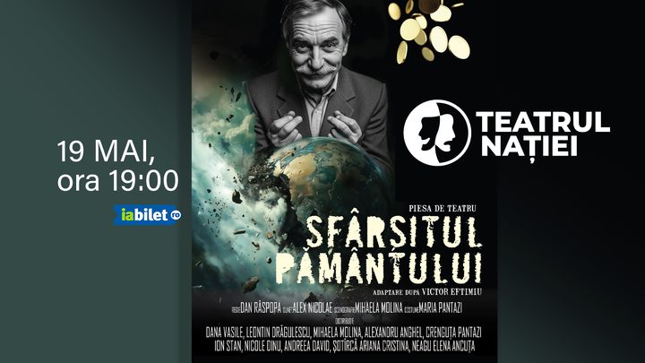 Trupa APARTE a AGIR Buzău prezintă spectacolul „Sfârșitul Pământului” la Teatrul Nației din Ploiești