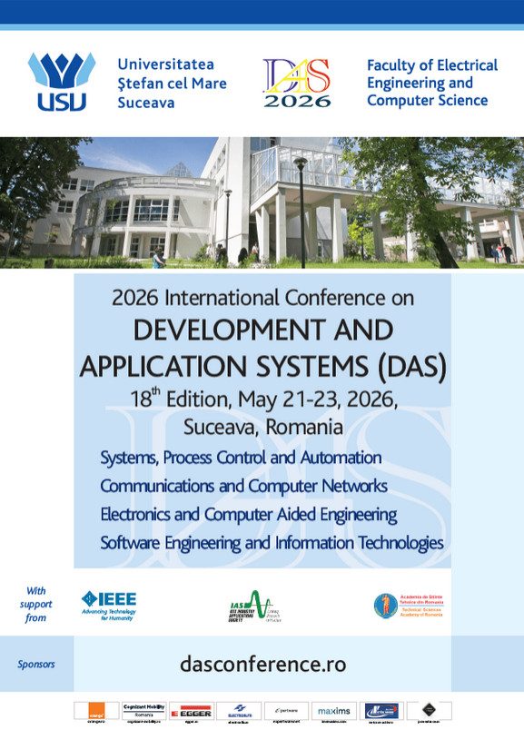 Conferința internațională „Development and Application Systems” revine la USV, în cadrul celei de-a XVIII-a ediții